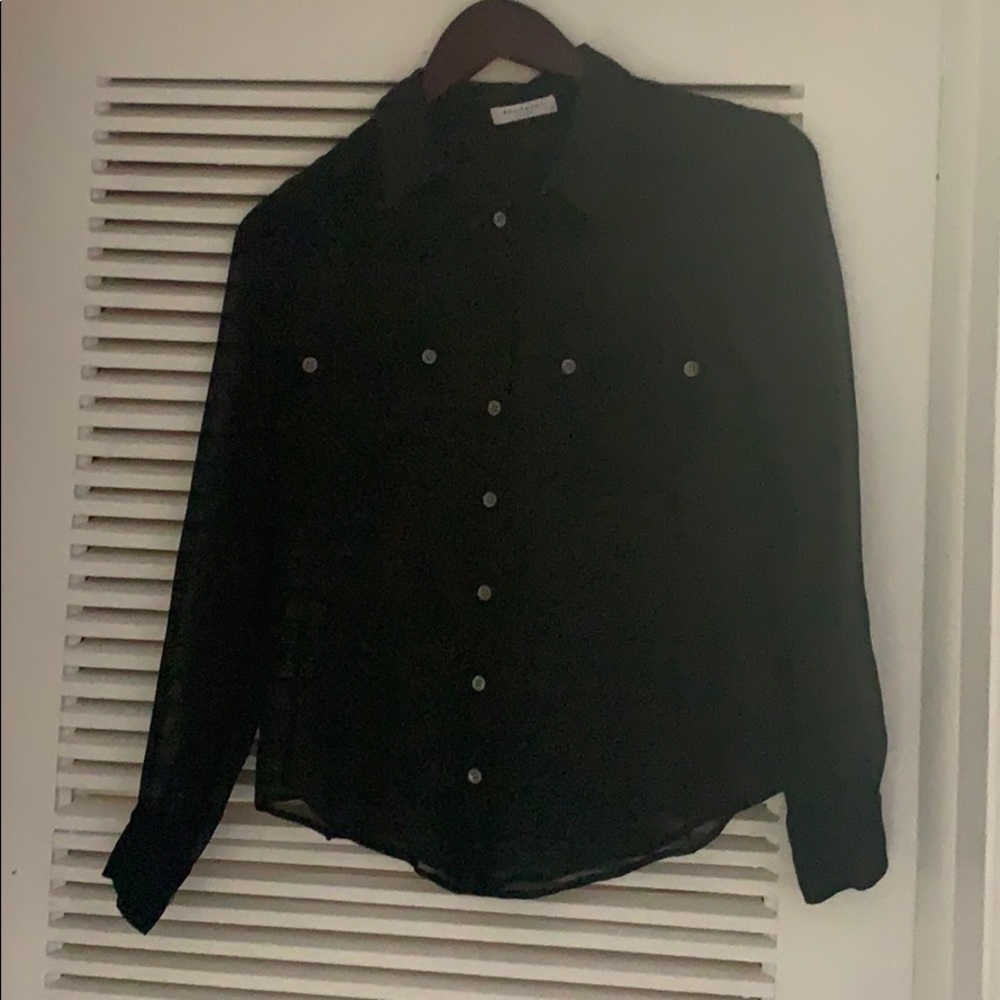 Equipment button up blouse